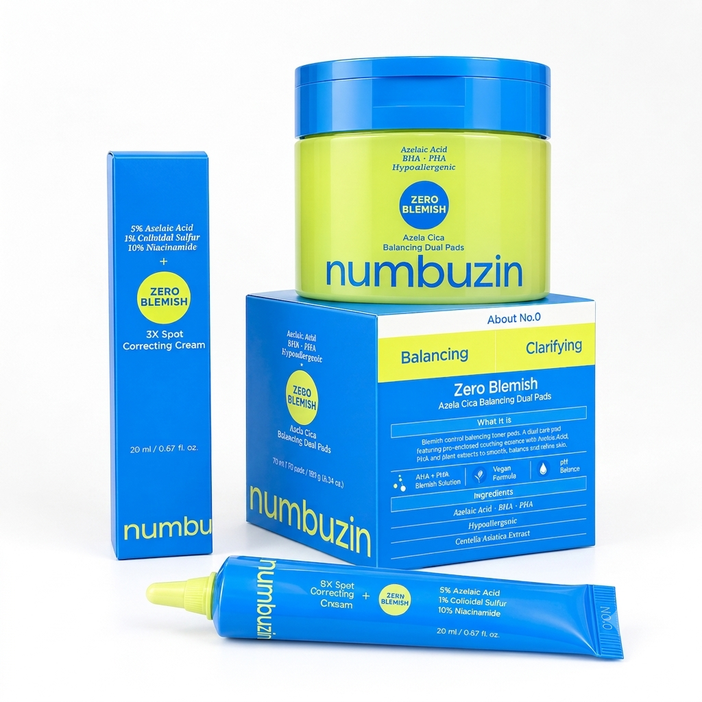 Numbuzin No.0 Zero Blemish Duo